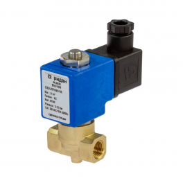 032U000116R Клапан электромагнитный EV210R, G 1/4, Ду 3 мм, PTFE, НЗ, 0…10 бар, с катушкой 24VAC