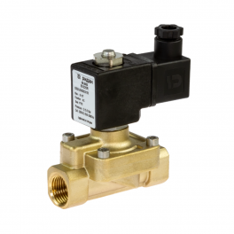 032U000031R Клапан электромагнитный EV225R, G1/2, PTFE, НЗ, 0,15…5 бар, с катушкой 230VAC