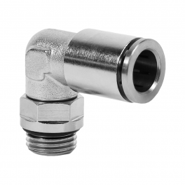 QM-AL-04-G14 Фитинг угловой, 4мм x G 1/4 (наруж.резьба)